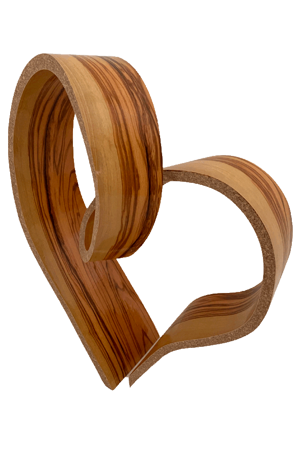 Herz aus Olivenholz